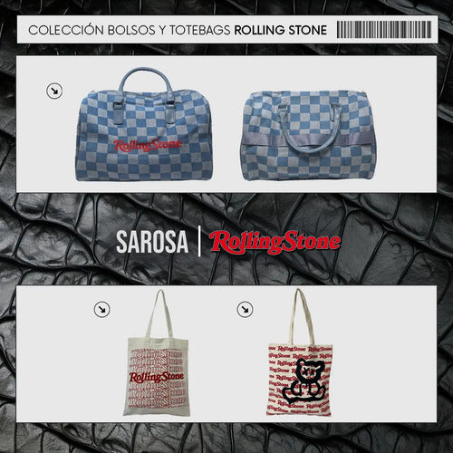 Mochila Rolling Stone Azul Acero