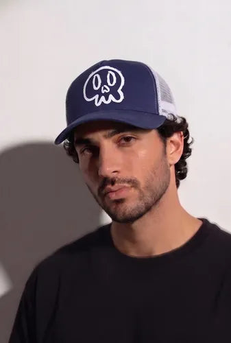 Gorra Rolling Stone Licencia Oficial Azul Unitalla Azul/ Gris,