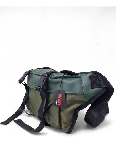 Cangurera NASA Verde Militar