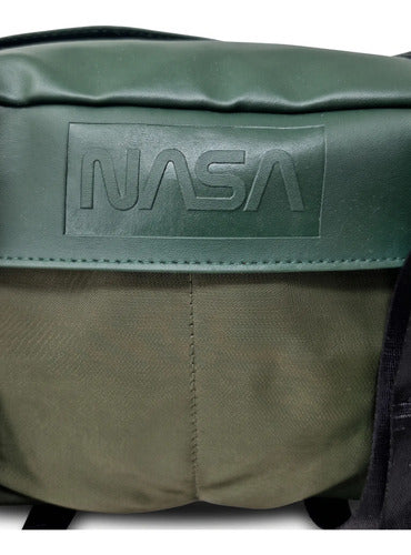 Cangurera NASA Verde Militar