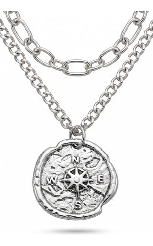 Collar SAROSA Plata