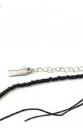 Collar Rolling Stone Licencia Oficial NEGRO Acero Inoxidable