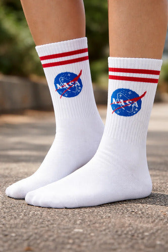 Calcetines Nasa Comodos Unitalla Para Hombre Y Mujer Sarosa