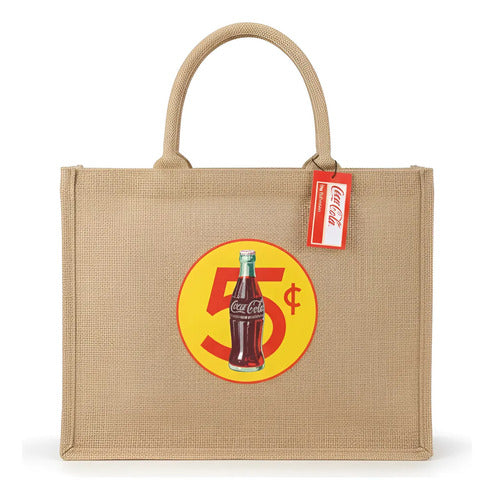 Tote bag Coca-Cola Beige