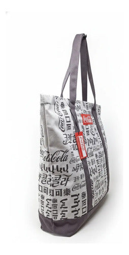 Tote bag Coca-Cola Gris