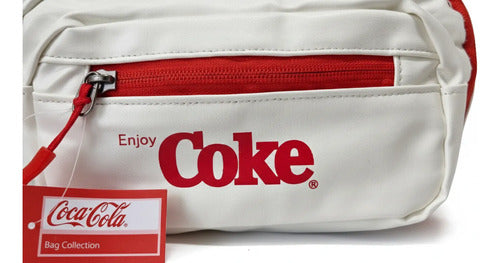 Cangurera Coca-Cola Blanco