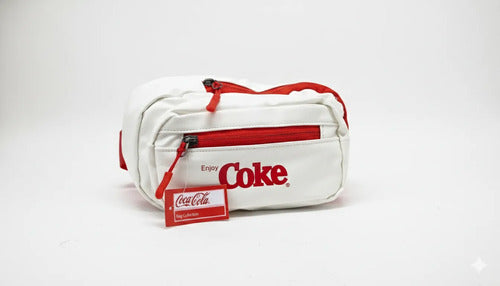 Cangurera Coca-Cola Blanco