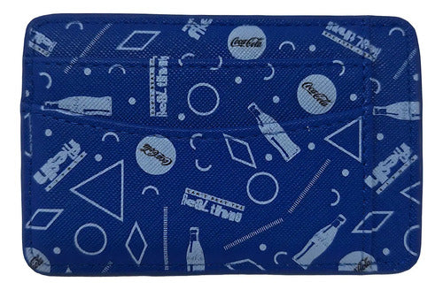 Cartera Coca-Cola Azul
