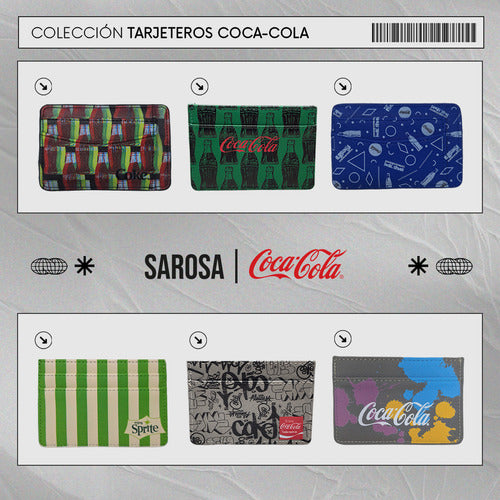 Cartera Coca-Cola Negro