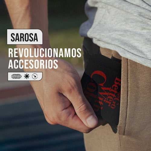 Cartera Coca-Cola Negro