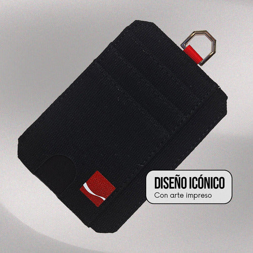 Cartera Coca-Cola Negro
