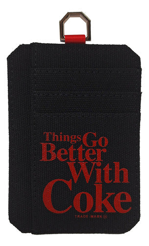 Cartera Coca-Cola Negro