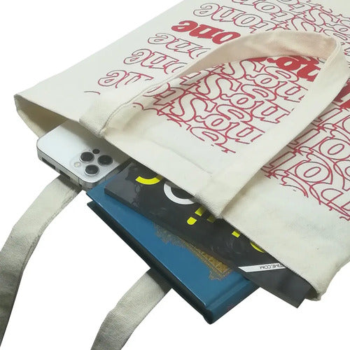 Tote bag Rolling Stone Beige
