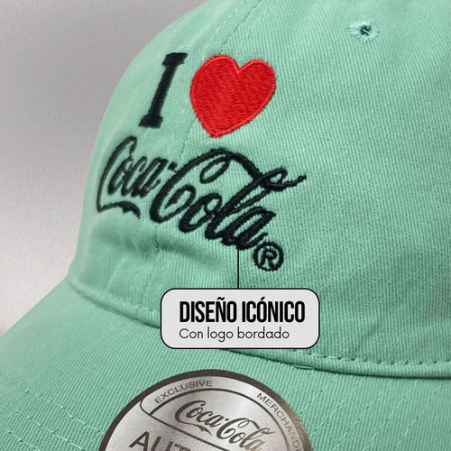 Gorra Oficial Coca Cola Logo Bordado Unisex Gorra Baseball