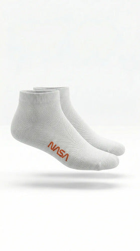 Set Calcetines Nasa Tines Estampados Pack X3 Mujer Hombre Variado Liso/nasa Liso Unitalla