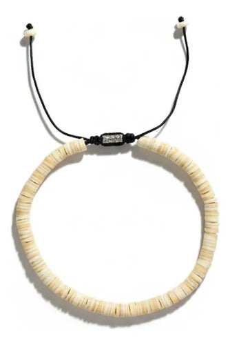 Pulsera Rolling Stone Beige