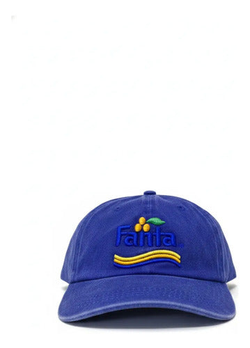 Gorra Oficial Fanta Coca Cola Bordada Ajustable Unisex Azul Única