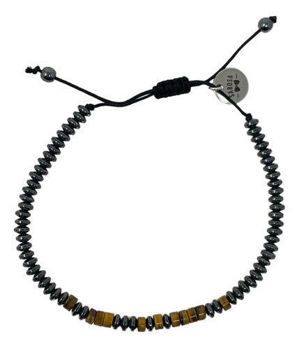 Pulsera Esclava Ajustable De Hilo Delgado Para Hombre Sarosa