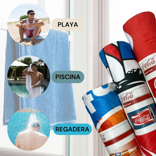 Toalla Coca-Cola Rojo