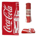 Toalla Coca-Cola Licencia Oficial ROJA Rojo Coca Cola Microfibra