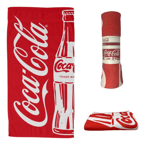 Toalla Coca-Cola Rojo