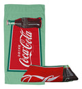 Toalla Coca-Cola Licencia Oficial VERDE Coca Cola Microfibra
