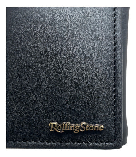 Cartera Rolling Stone Licencia Oficial NEGRA Negro Billetera