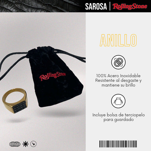 Anillo Rolling Stone