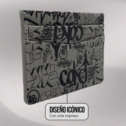 Cartera Coca-Cola Gris
