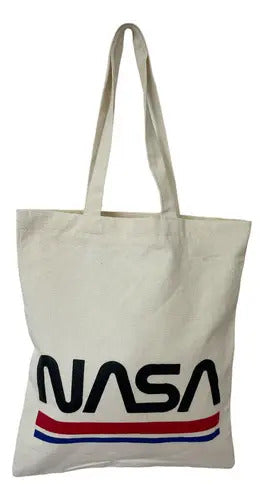 Tote bag NASA Beige