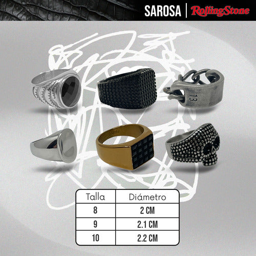 Anillo Rolling Stone
