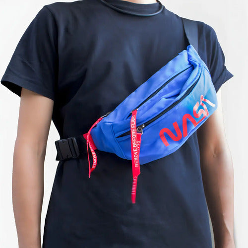 Cangurera NASA Azul
