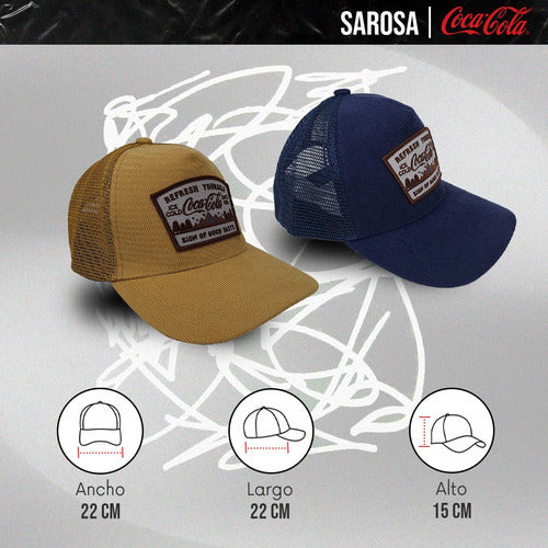 Gorra Coca-Cola Mostaza