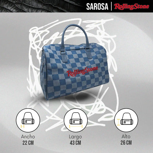 Mochila Rolling Stone Azul Acero