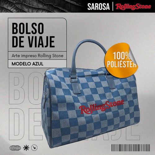 Mochila Rolling Stone Azul Acero