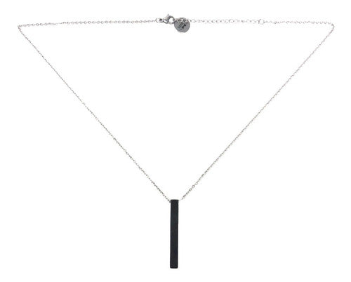 Collar Cadena Hombre Con Dije De Moda Aceroinoxidable Sarosa
