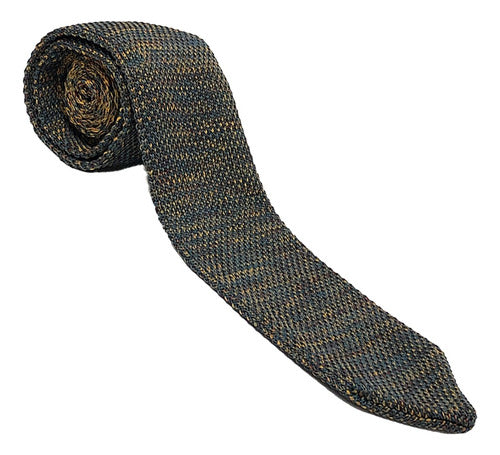 Corbata Vestir Tejida Moda Hombre Poliéster Premium Sarosa