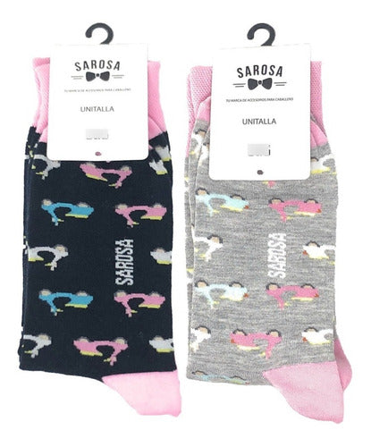 Calcetín Sarosa Calcetines Vestir Cómodos Hombre Moda Originales