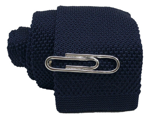 Pisacorbata Sarosa Pisa Corbatas Hombre Acero Inoxidable Moda