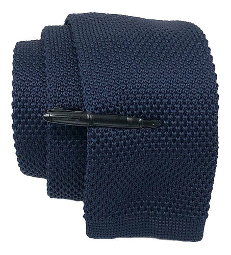 Pisacorbata Sarosa Pisa Corbatas Hombre Acero Inoxidable Moda