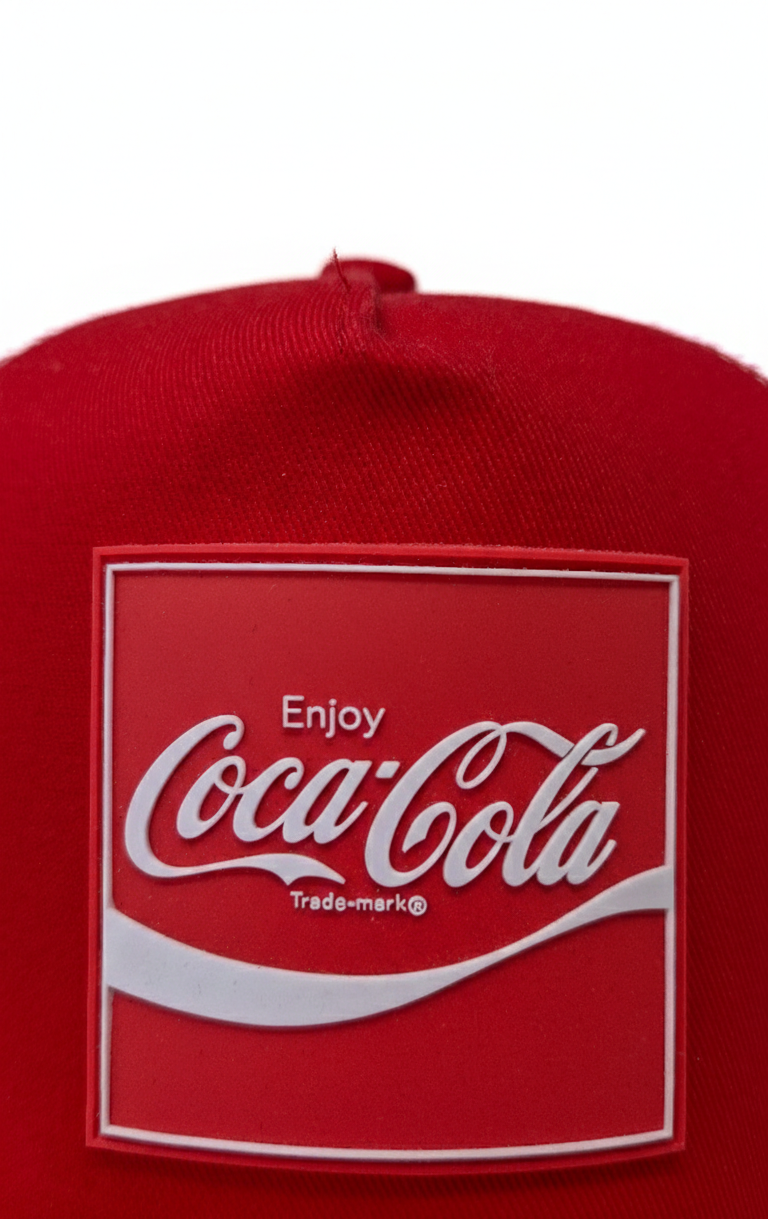 GORRA COCA-COLA ROJO-BLANCO/ LOGO COCA-COLA