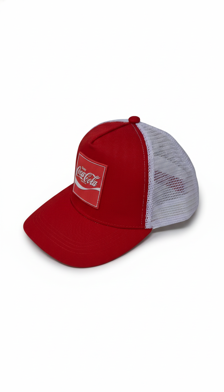 GORRA COCA-COLA ROJO-BLANCO/ LOGO COCA-COLA