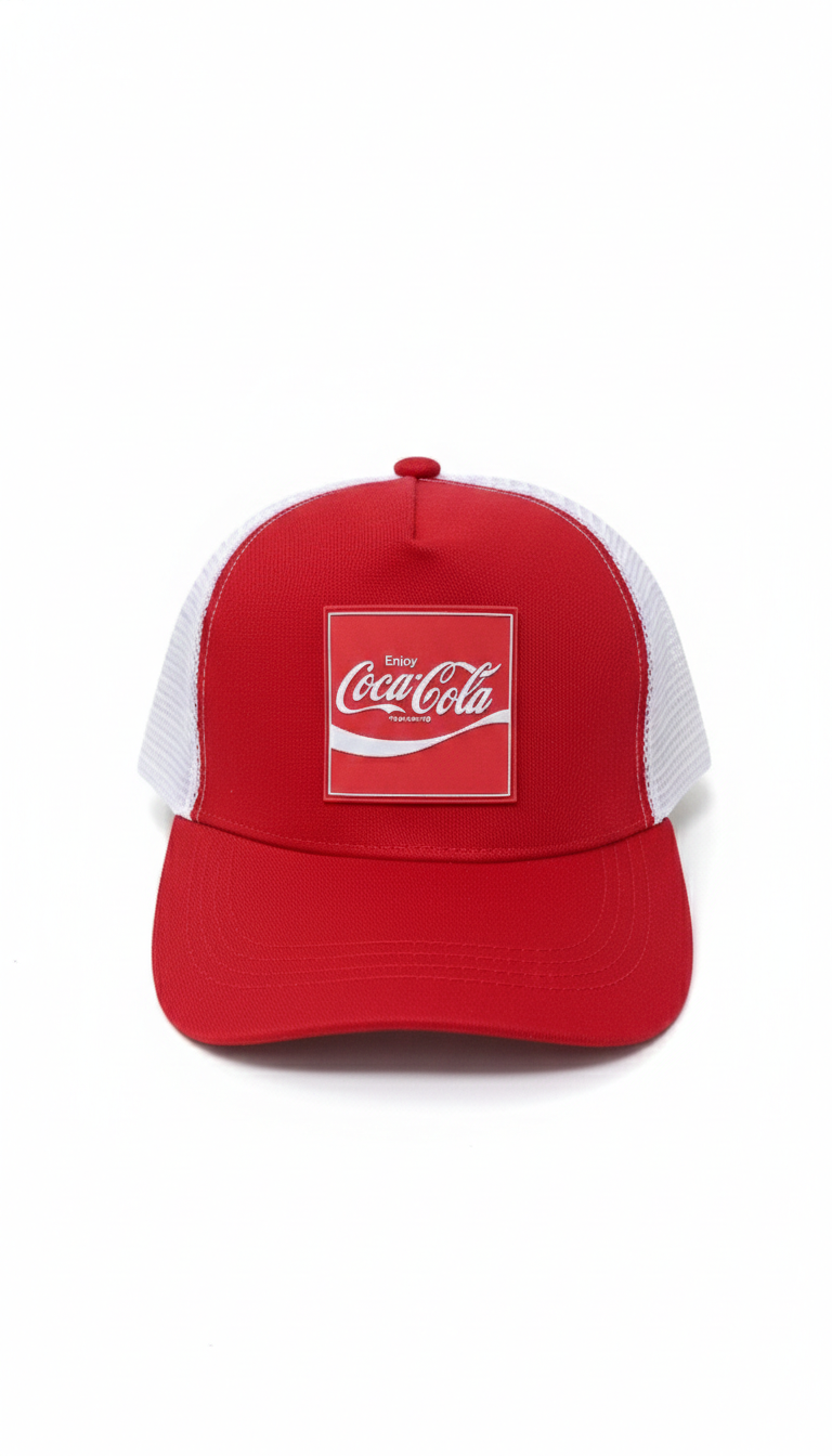 GORRA COCA-COLA ROJO-BLANCO/ LOGO COCA-COLA
